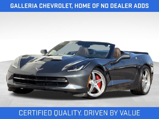 Used 2014 Chevrolet Corvette Stingray Convertible w/ 3LT Preferred Equipment Group RWD 360° Tour