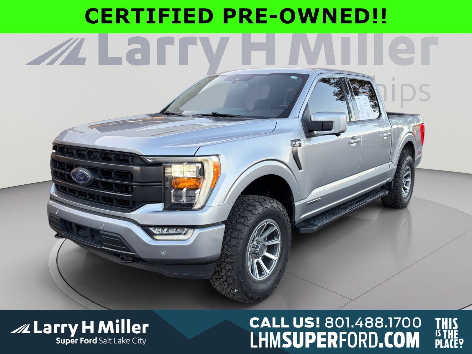 Used 2021 Ford F150 Lariat AWD/4WD image 1