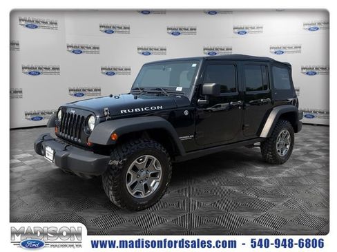 Used 2013 Jeep Wrangler Unlimited Rubicon w/ Connectivity Group AWD/4WD image 1