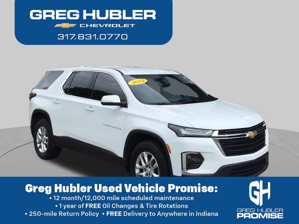 Used 2023 Chevrolet Traverse LS w/ Safety Package FWD image 1