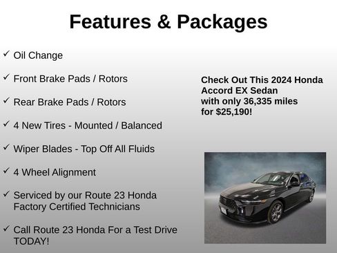 Used 2024 Honda Accord EX image 4