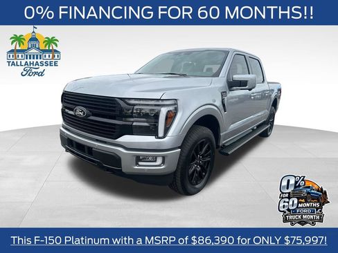 New 2025 Ford F150 Platinum w/ Equipment Group 702A High image 1