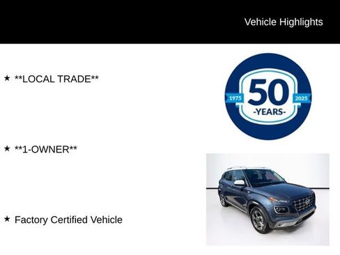 Used 2023 Hyundai Venue Limited w/ Cargo Package FWD image 6