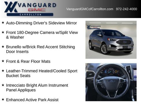 Used 2020 Ford Edge Titanium w/ Equipment Group 301A image 12