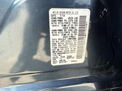 Used 2014 Nissan Rogue S w/ Convenience Package AWD/4WD image 29