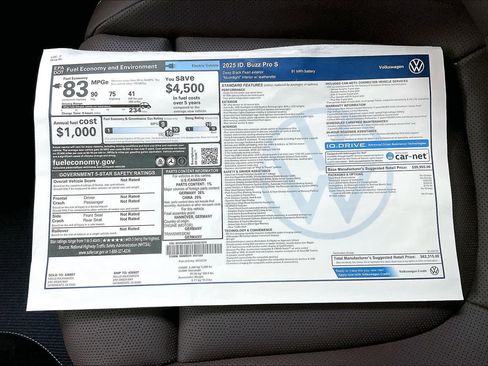 New 2025 Volkswagen ID. Buzz Pro S image 34