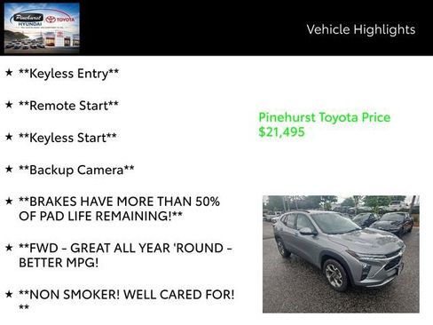 Used 2025 Chevrolet Trax LT w/ LT Convenience Package FWD image 14