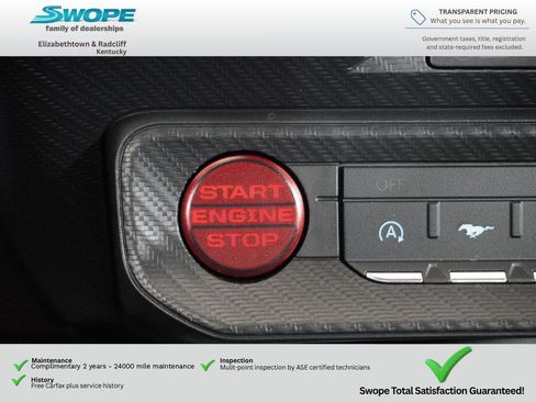 New 2025 Ford Mustang GT Premium w/ Mustang Nite Pony Package RWD image 29
