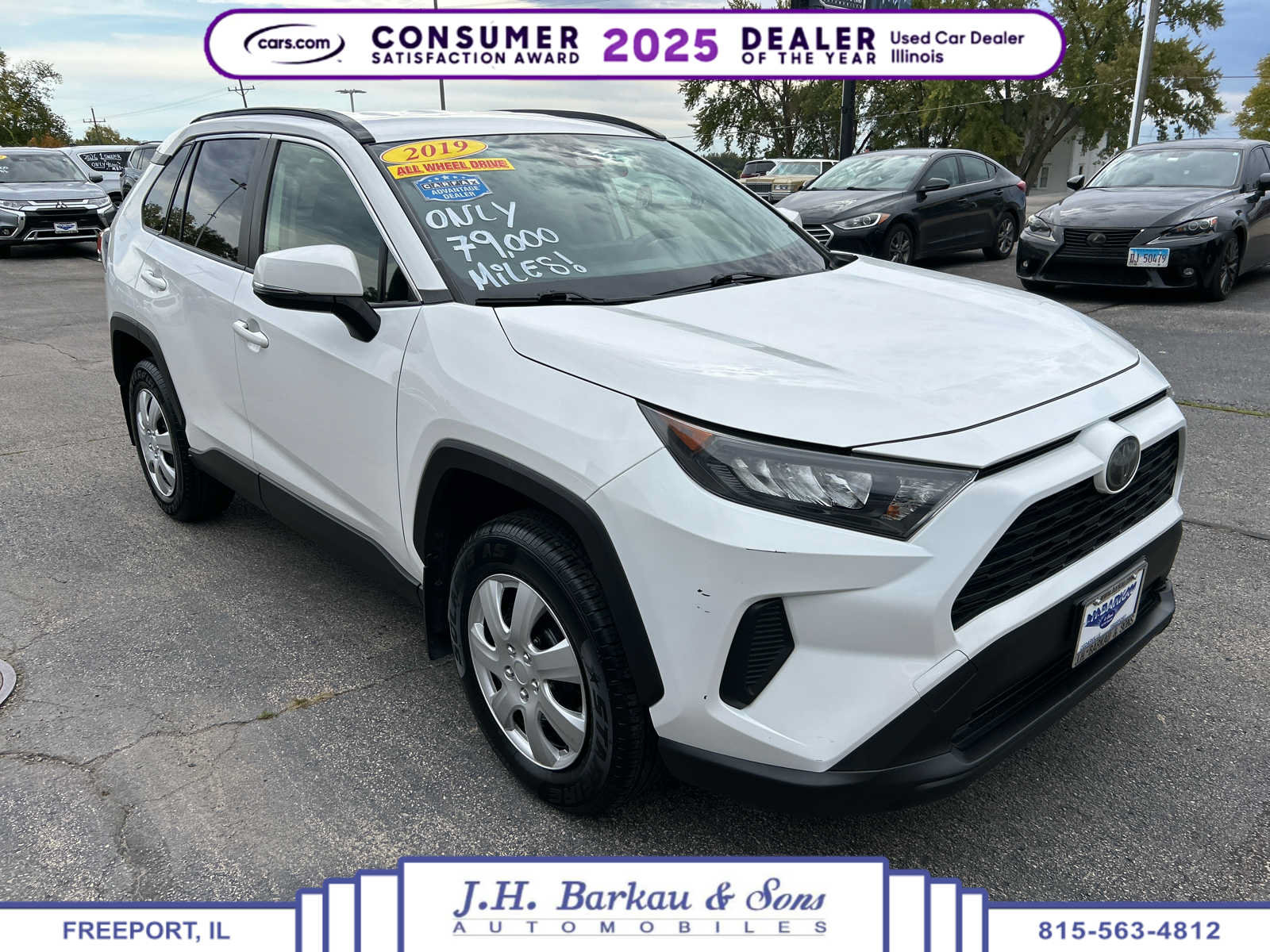 Used 2019 Toyota RAV4 LE w/ All Weather Liner Package AWD/4WD image 1