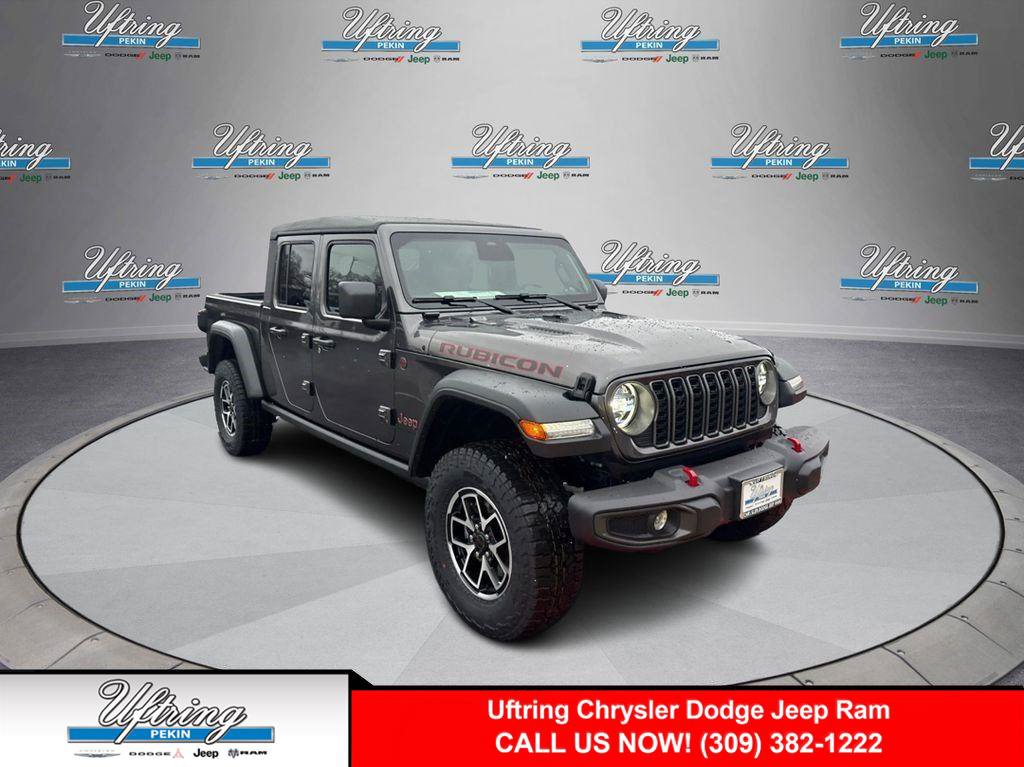 New 2026 Jeep Gladiator Rubicon w/ Steel Power Dome Hood Package AWD/4WD image 1