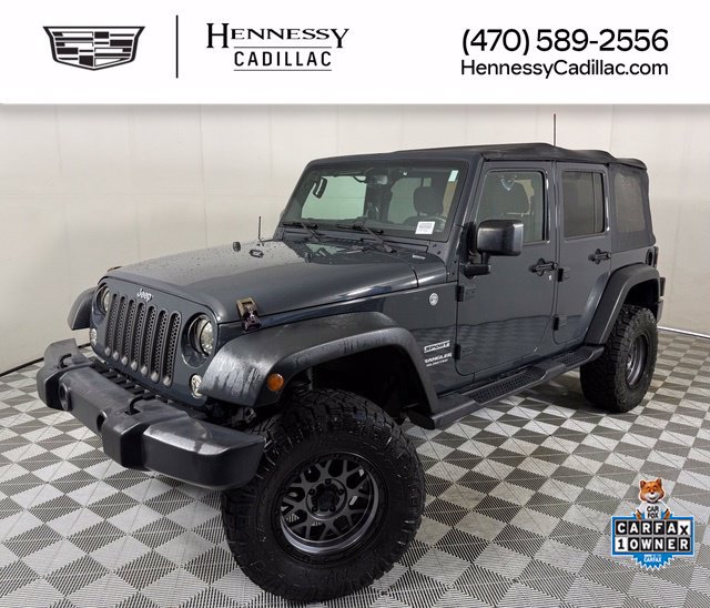 Used 2017 Jeep Wrangler Unlimited Sport w/ Quick Order Package 23S AWD/4WD image 1