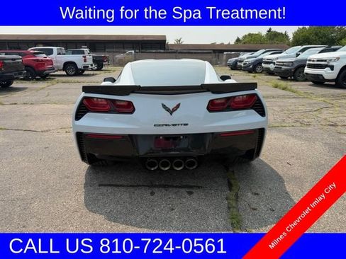 Used 2019 Chevrolet Corvette Grand Sport w/ Carbon Flash Badge Package RWD image 2