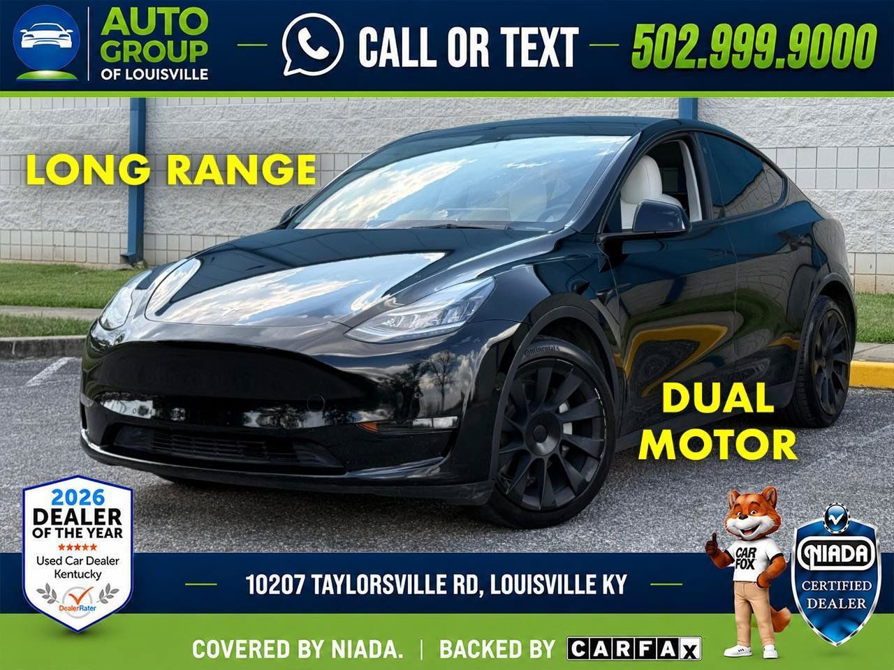 Used 2022 Tesla Model Y Long Range AWD/4WD image 1