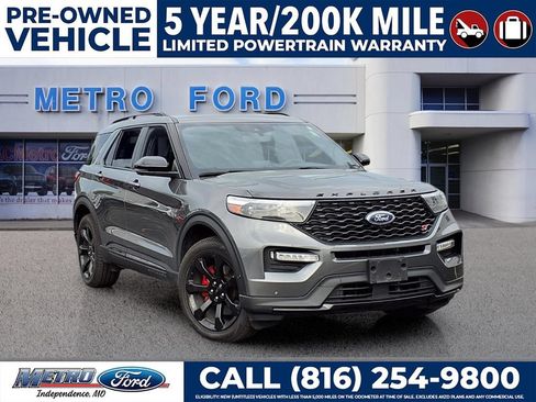 Certified 2023 Ford Explorer ST w/ Equipment Group 401A AWD/4WD image 1