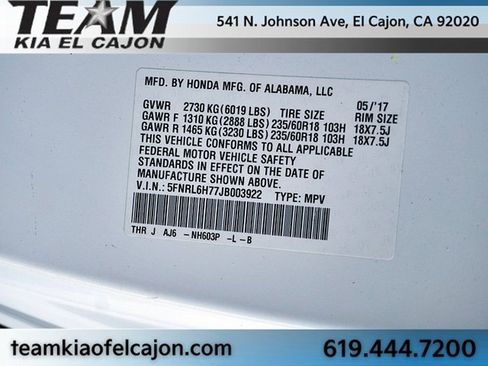 Used 2018 Honda Odyssey EX-L image 37