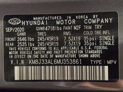 Used 2021 Hyundai Tucson Sport image 33