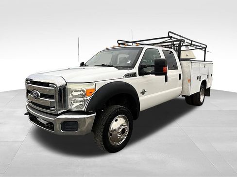 Used 2011 Ford F550 4x4 Crew Cab Super Duty w/ Payload Upgrade Pkg image 1