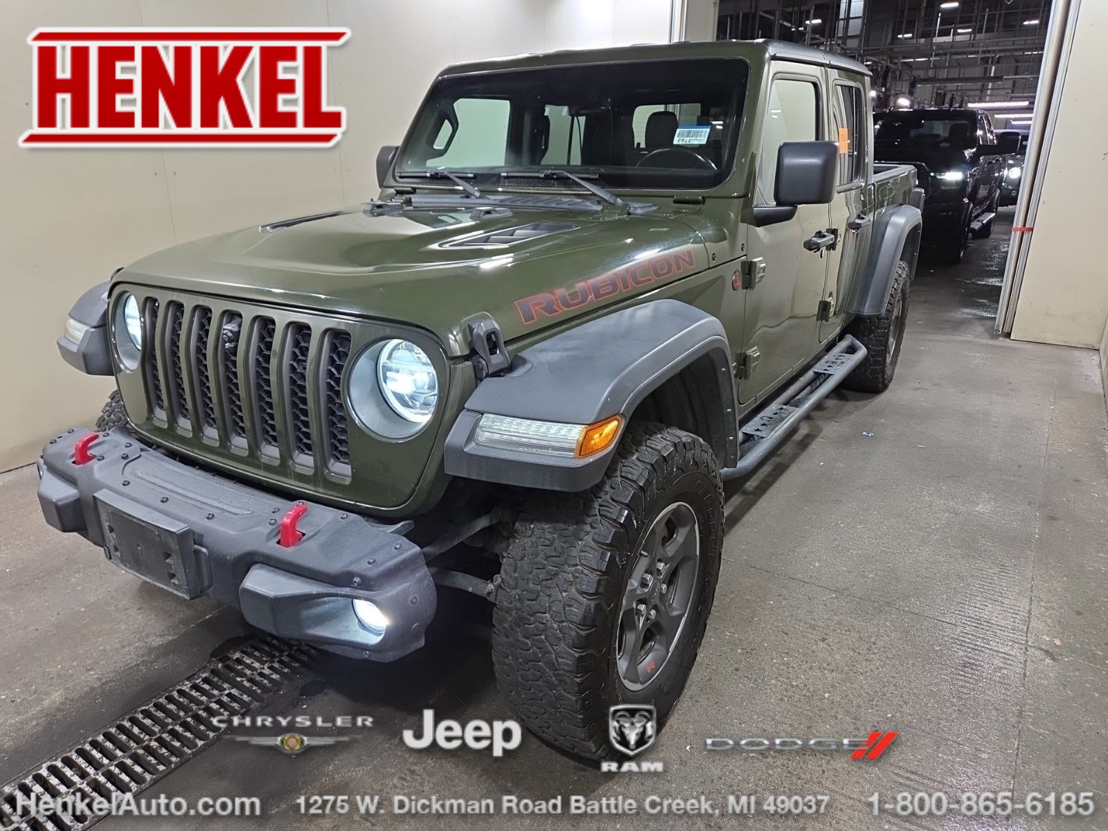 Used 2021 Jeep Gladiator Rubicon AWD/4WD image 1