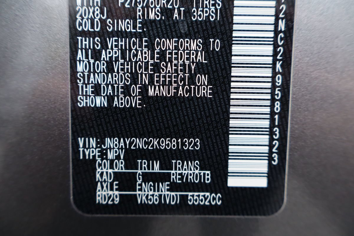 Used 2019 Nissan Armada Platinum AWD/4WD image 49