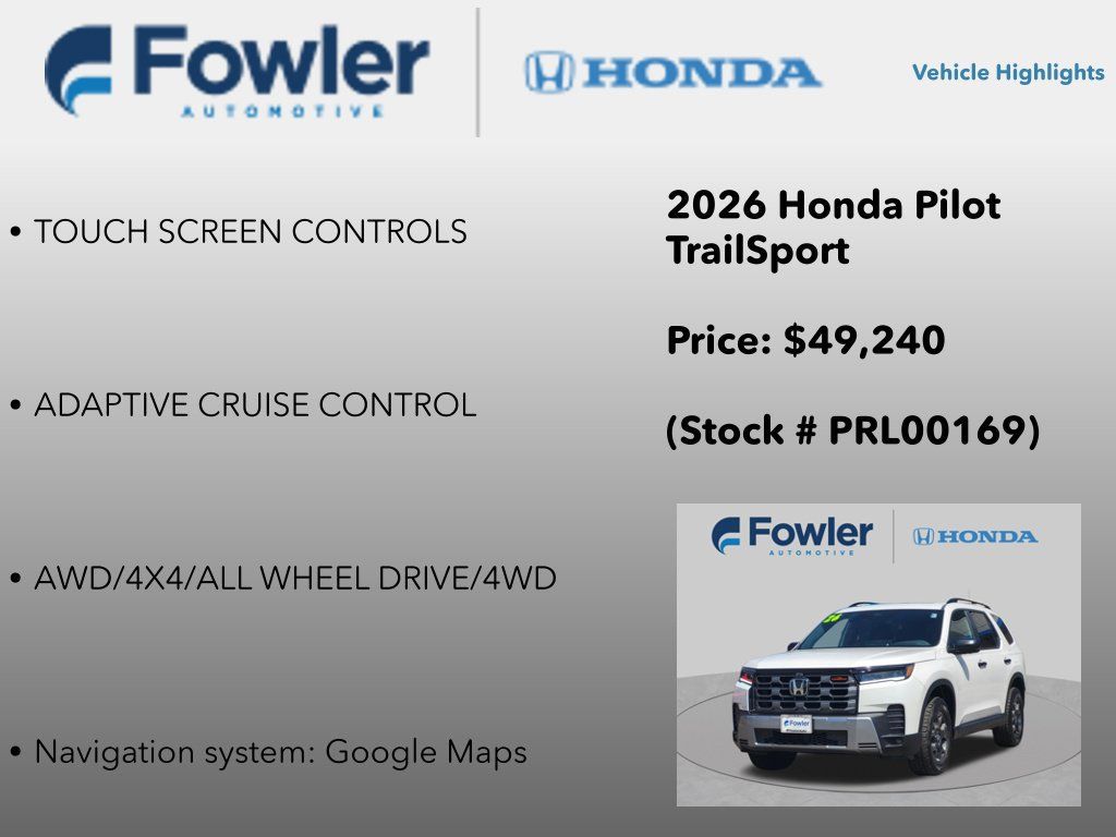 Certified 2026 Honda Pilot TrailSport image 9