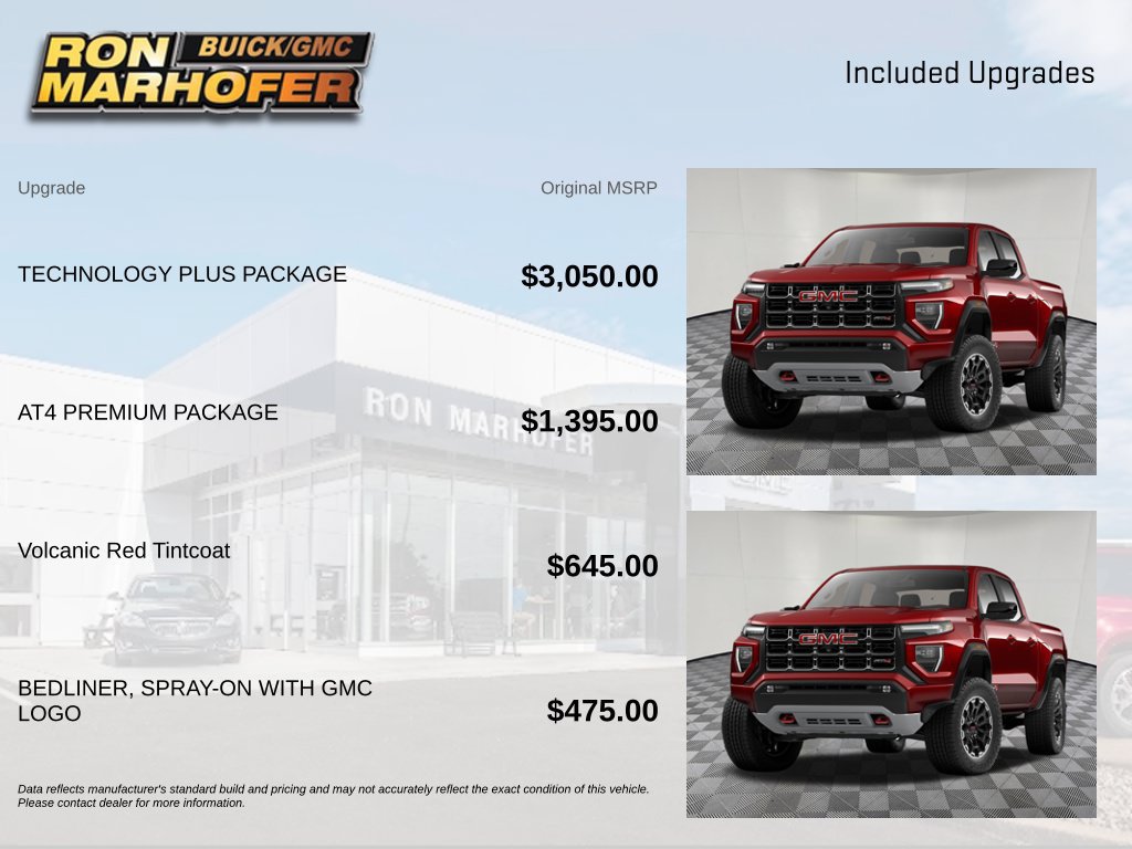 New 2026 GMC Canyon AT4 w/ Technology Plus Package AWD/4WD image 6