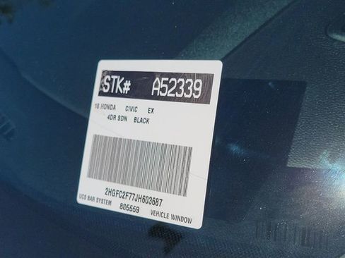 Used 2018 Honda Civic EX image 27