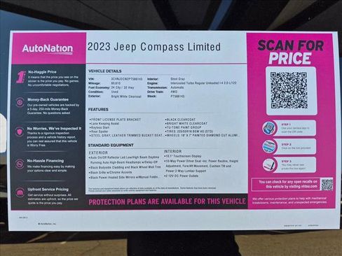Used 2023 Jeep Compass Limited AWD/4WD image 24