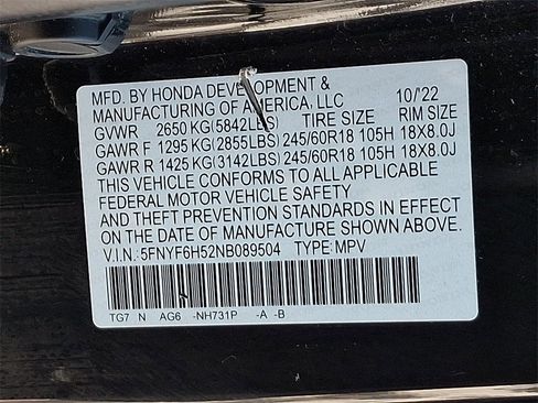 Used 2022 Honda Pilot EX-L image 27