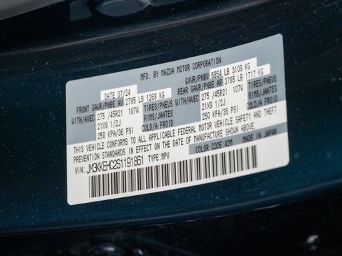 Used 2025 MAZDA CX-90 3.3 Turbo S w/ Premium Plus image 40