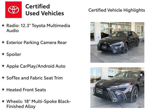 Certified 2026 Toyota Camry SE FWD image 7