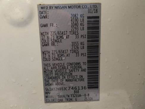Used 2018 Nissan Rogue SV w/ Premium Package FWD image 33