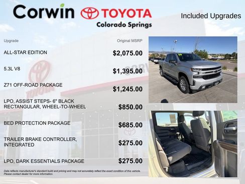 Used 2020 Chevrolet Silverado 1500 RST w/ All-Star Edition AWD/4WD image 4