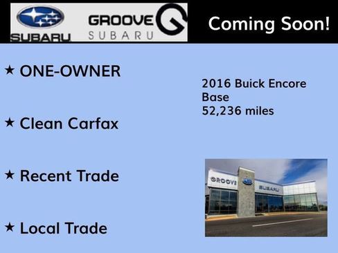 Used 2016 Buick Encore FWD image 2