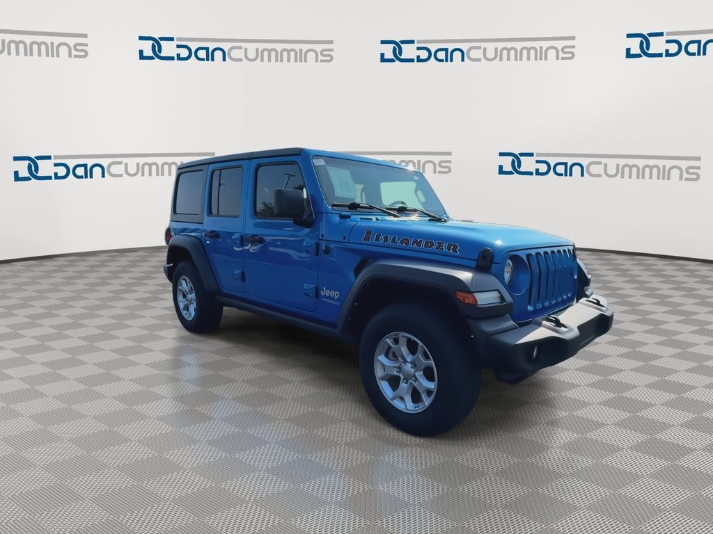 Used 2021 Jeep Wrangler Unlimited Sport AWD/4WD image 3