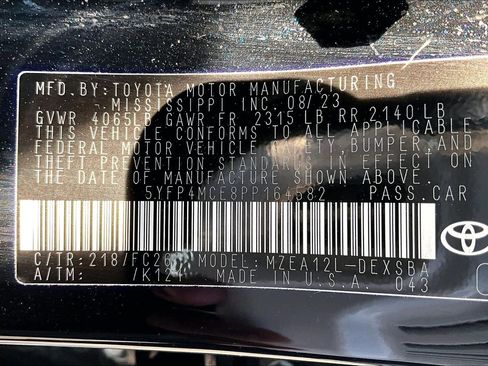 Used 2023 Toyota Corolla SE w/ SE Premium Package image 30