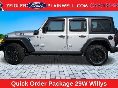 Used 2023 Jeep Wrangler Unlimited w/ 8.4" Radio Group AWD/4WD image 2