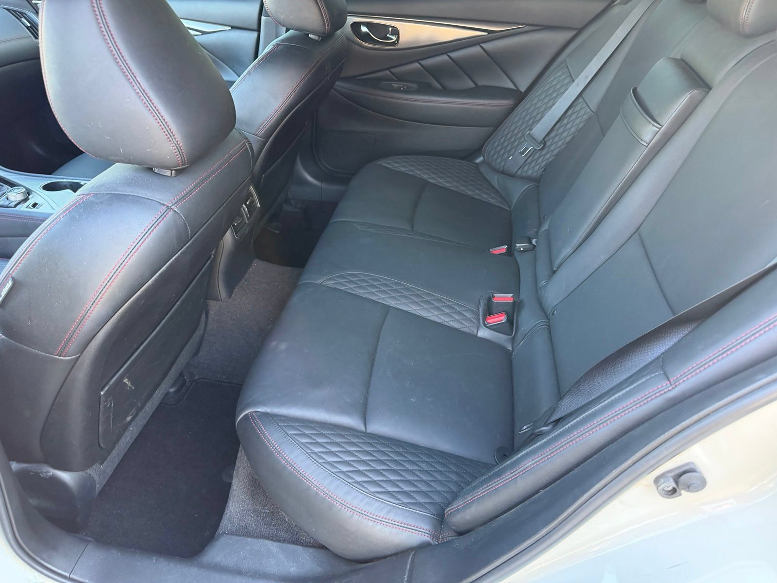 Used 2019 INFINITI Q50 Red Sport 400 w/ Sensory Package RWD image 12