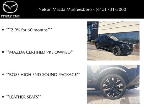 Certified 2024 MAZDA CX-90 3.3 Turbo S w/ Premium Plus image 31