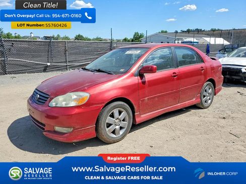 Used 2003 Toyota Corolla FWD image 1