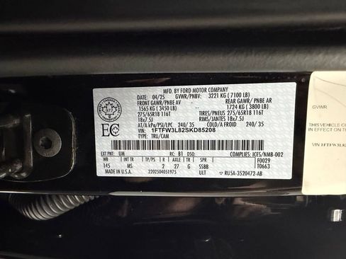 Used 2025 Ford F150 XLT w/ Equipment Group 301A Standard AWD/4WD image 23