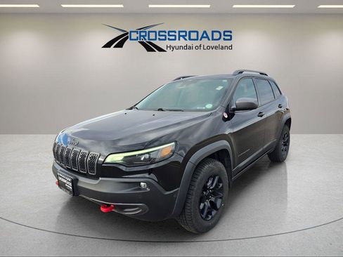 Used 2021 Jeep Cherokee Trailhawk w/ Technology Group image 1