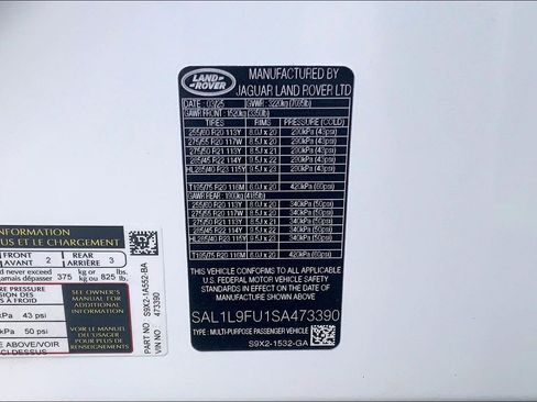 New 2025 Land Rover Range Rover Sport Dynamic SE image 18