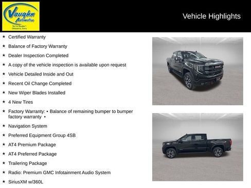 Used 2024 GMC Sierra 1500 AT4 w/ AT4 Premium Package AWD/4WD image 2