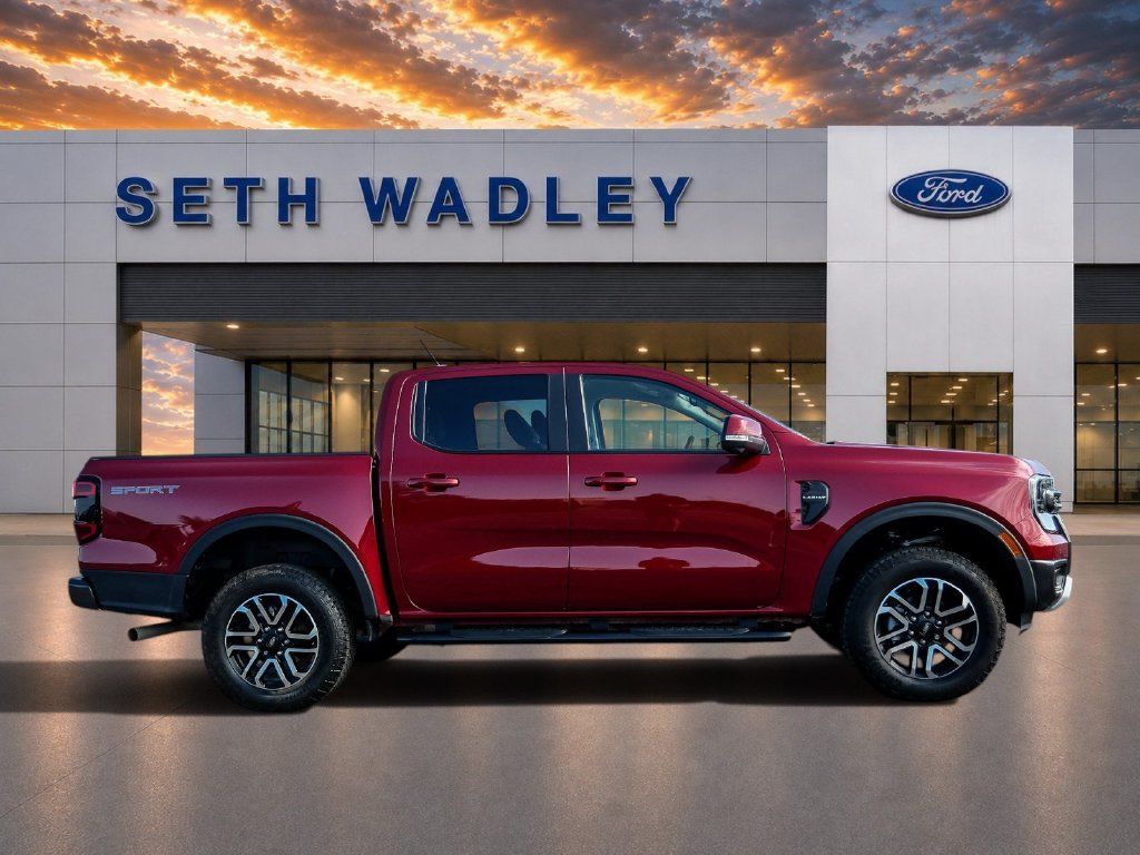 Used 2025 Ford Ranger Lariat w/ Trailer Tow Package RWD image 8
