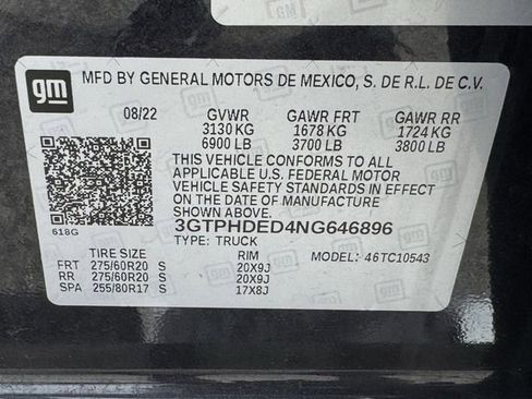 Used 2022 GMC Sierra 1500 SLT w/ SLT Convenience Package RWD image 32