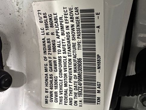 Used 2021 Honda Insight Touring image 41