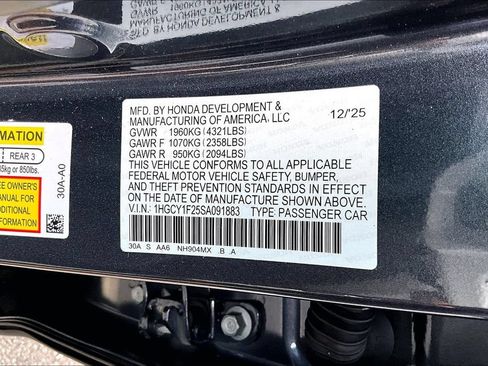 Used 2025 Honda Accord LX image 16