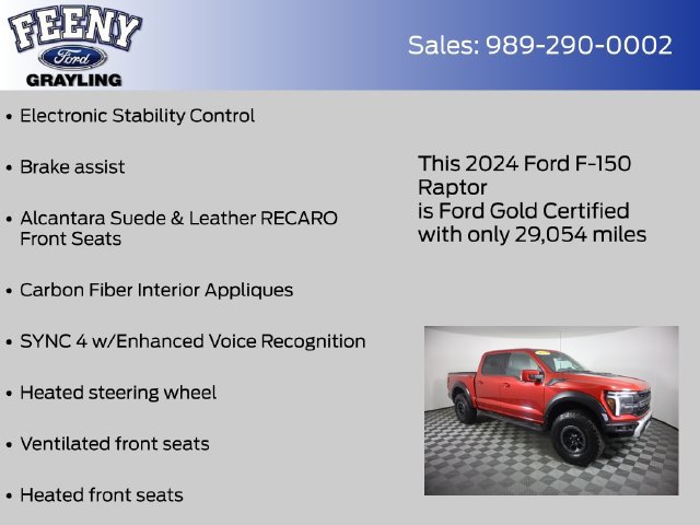 Used 2024 Ford F150 Raptor AWD/4WD image 20