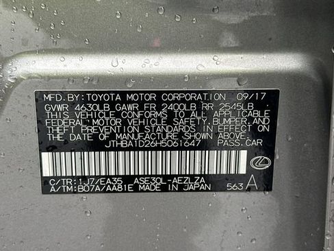 Used 2017 Lexus IS 200t F Sport w/ F Sport Package image 38