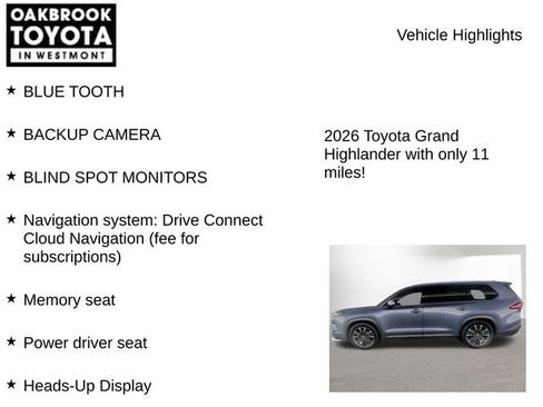 Used 2026 Toyota Grand Highlander AWD Hybrid image 7